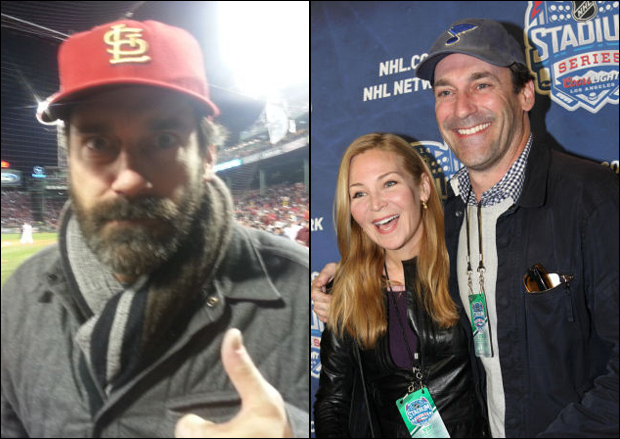 Jon Hamm, sports fan